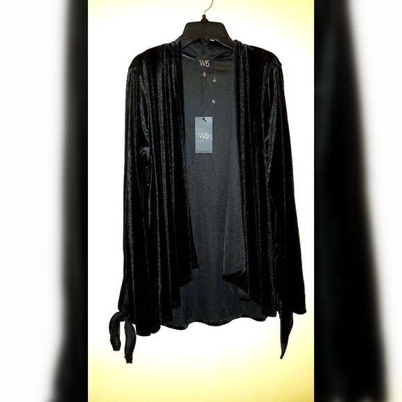 Anthropologie Tops - NWT W5 Concepts [ANTHROPOLOGIE] Velour Cardigan